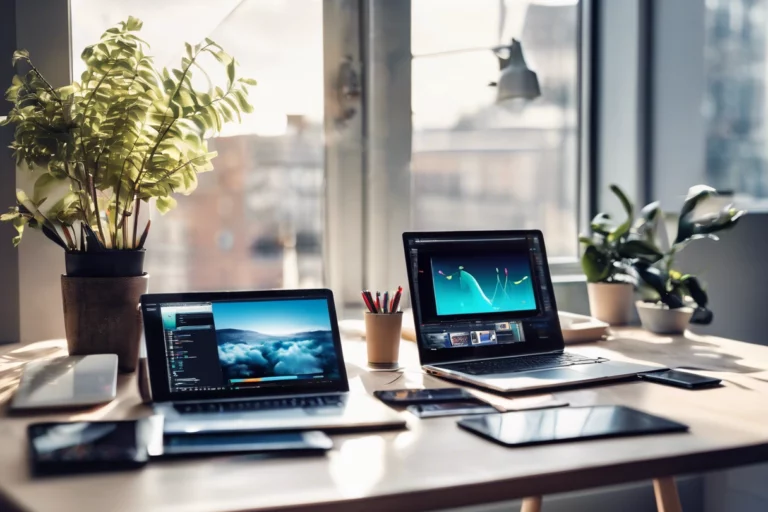 AD Eportfolio ~ Image généré par IA pour contact